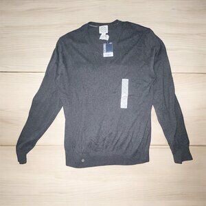 ST John's Bay Gray Long Sleeves L sweater for men